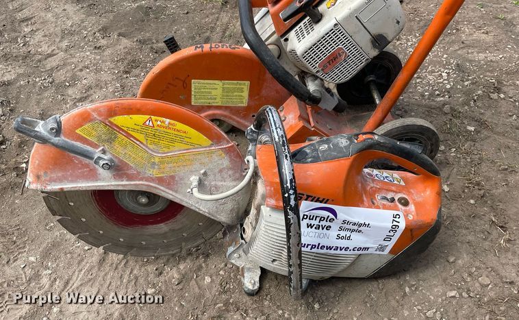 image for item DL3975 (2) Stihl concrete saws