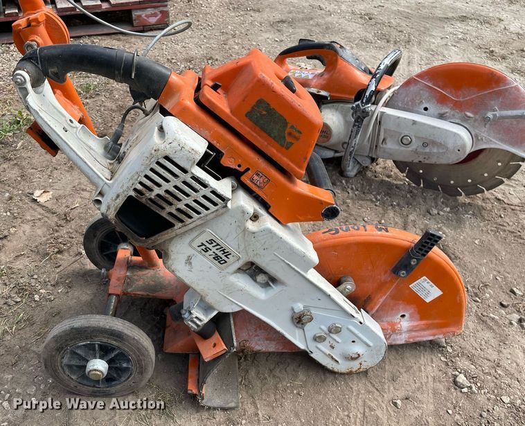 image for item DL3975 (2) Stihl concrete saws