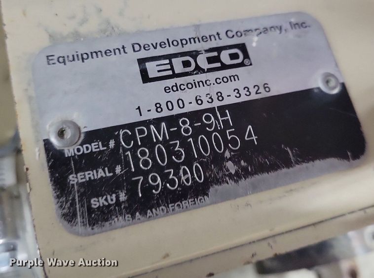 image for item DN4064 Edco CPM-8-9H  concrete scarifier