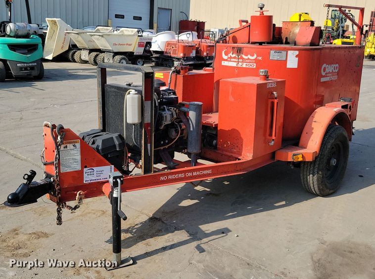 image for item DN4069 2009 Crafco EZ Pour 100 D  pothole patcher