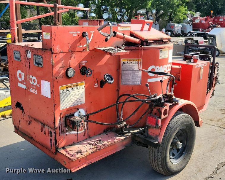 image for item DN4069 2009 Crafco EZ Pour 100 D  pothole patcher