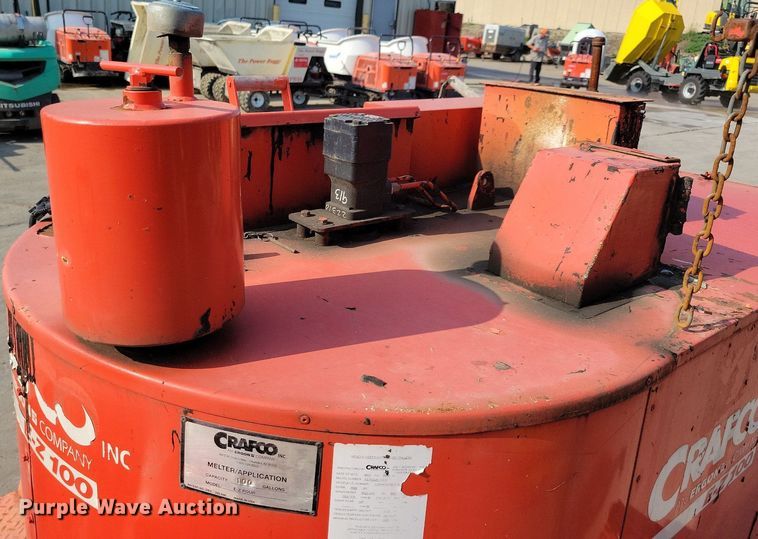 image for item DN4069 2009 Crafco EZ Pour 100 D  pothole patcher