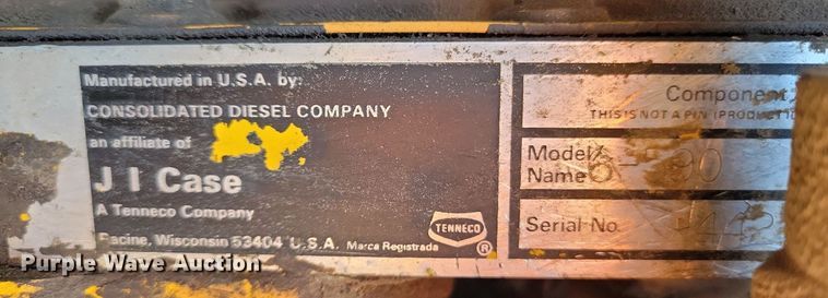 image for item DN4100 Case W14B  wheel loader