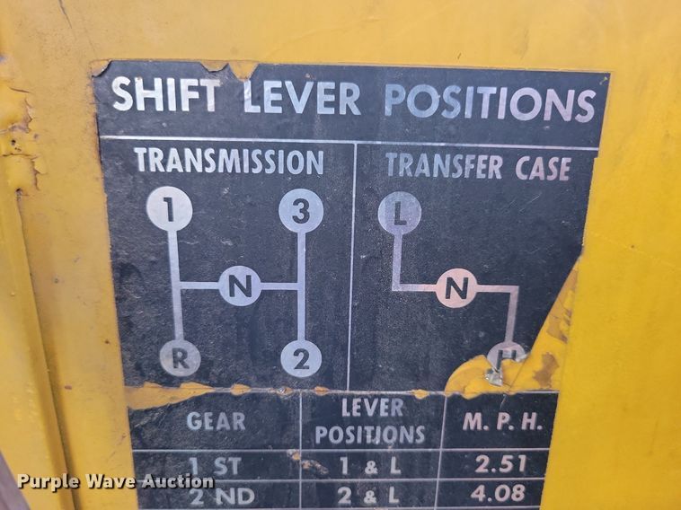 image for item DN4104 1969 BLH Austin-Western Super 300  rigid frame motor grader