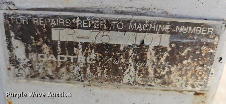 image for item DN8596 Roadtec TR75  trench compactor