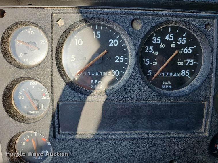 image for item DN8598 1998 Freightliner FL70 Broom Bear  street sweeper truck