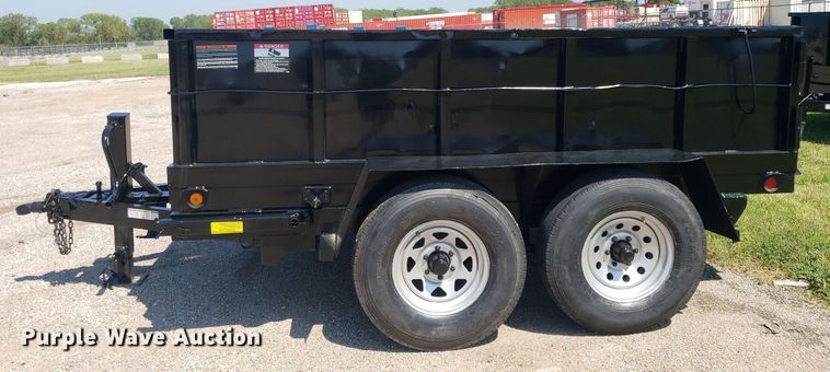 image for item DO3026 2006 Parker Performance Power Hoist  dump trailer