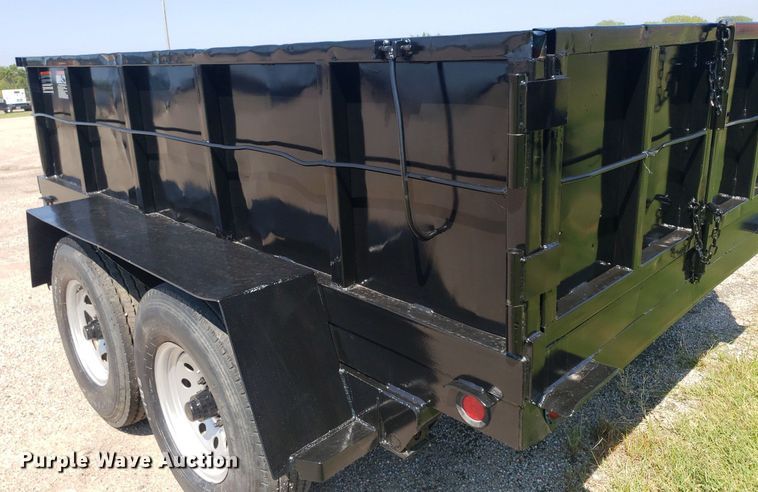 image for item DO3026 2006 Parker Performance Power Hoist  dump trailer