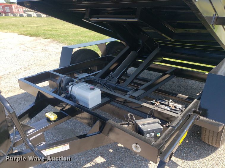 image for item DO3026 2006 Parker Performance Power Hoist  dump trailer