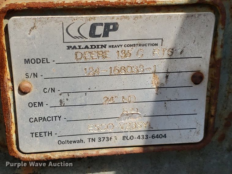 image for item DO3036 CP  excavator bucket