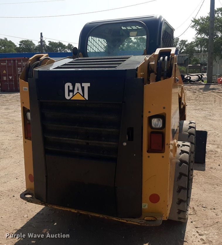 image for item DO3076 2015 Caterpillar 236D  skid steer loader