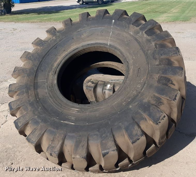 image for item DO3103 (2) 23.5x25 tires