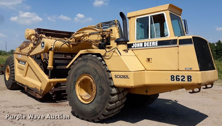 image for item DO3107 1994 John Deere 862B  elevating scraper