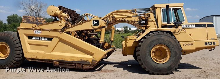 image for item DO3107 1994 John Deere 862B  elevating scraper