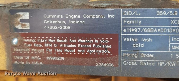 image for item DO3119 Etnyre FWD  chip spreader