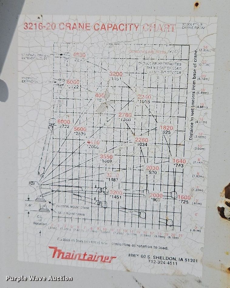 image for item DP2417 2003 Ford F550 Super Duty XL  utility / service truck