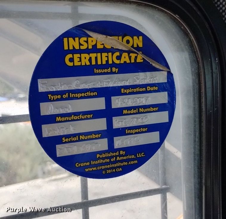 image for item DP3407 2004 Link-Belt RTC-8060  crane