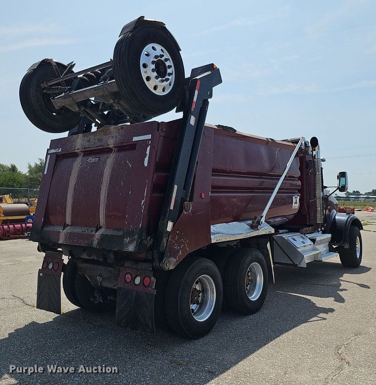 image for item DQ0202 2008 Kenworth W900  dump truck