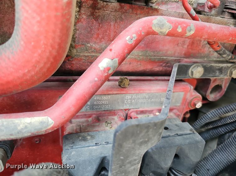 image for item DQ0202 2008 Kenworth W900  dump truck