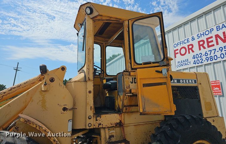 image for item DQ0205 John Deere 544BD  wheel loader