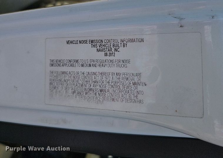 image for item DQ0206 2013 International DuraStar 4300  dump truck