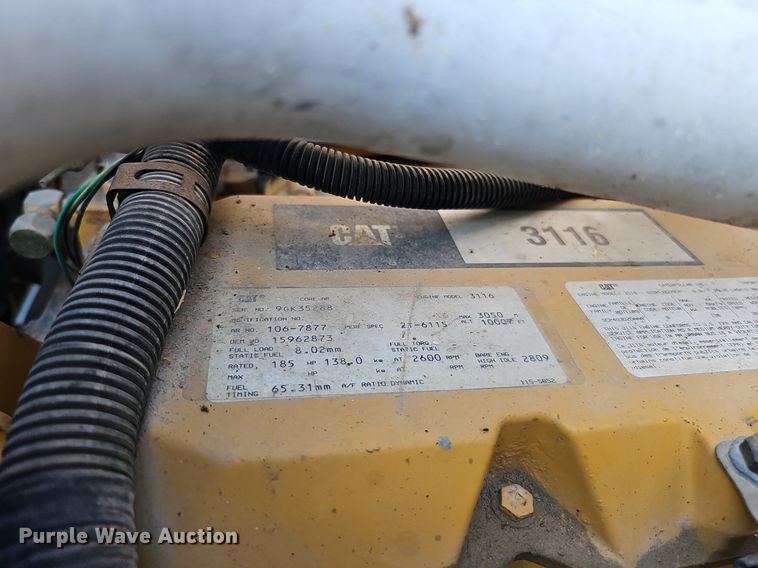 image for item DQ0248 1996 Chevrolet Kodiak C6500  dump truck