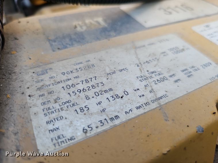 image for item DQ0248 1996 Chevrolet Kodiak C6500  dump truck