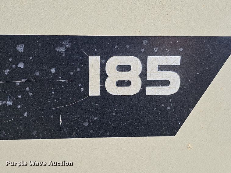 image for item DQ0257 2001 Ingersoll Rand P185 JD  air compressor