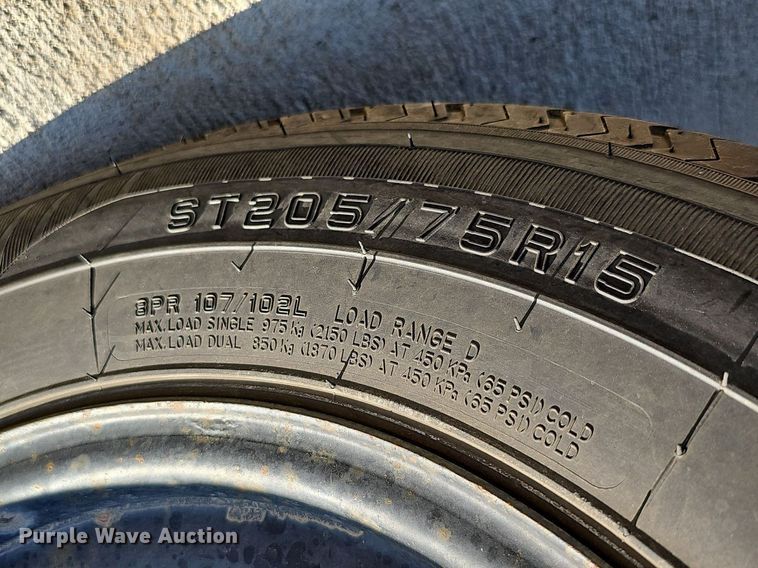 image for item DQ0257 2001 Ingersoll Rand P185 JD  air compressor