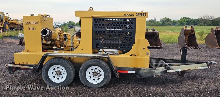 image for item DQ0270 1998 Multiflo Pumps MFV-290-USC-001-4.98  pump