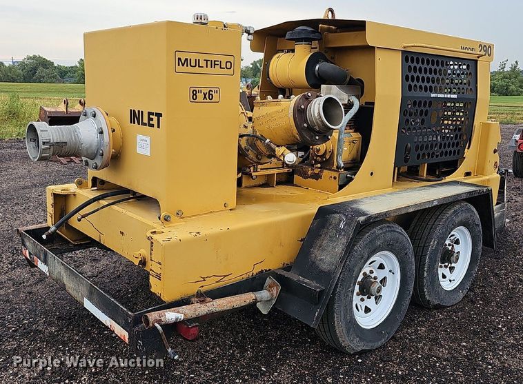 image for item DQ0270 1998 Multiflo Pumps MFV-290-USC-001-4.98  pump