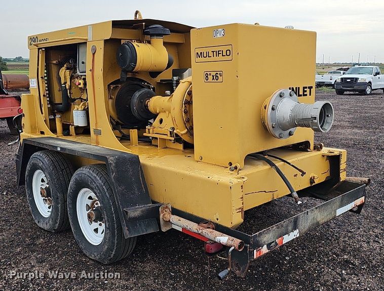 image for item DQ0270 1998 Multiflo Pumps MFV-290-USC-001-4.98  pump