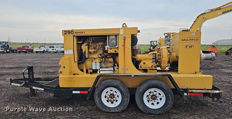 image for item DQ0270 1998 Multiflo Pumps MFV-290-USC-001-4.98  pump