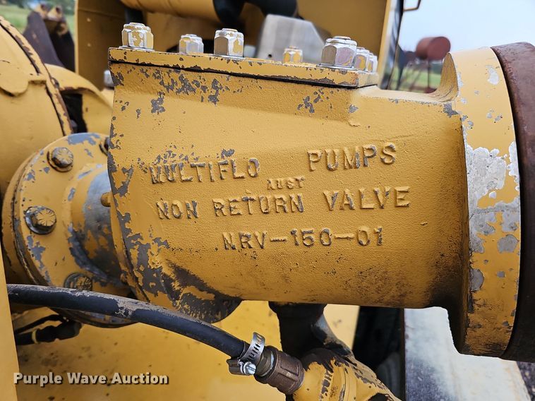 image for item DQ0270 1998 Multiflo Pumps MFV-290-USC-001-4.98  pump