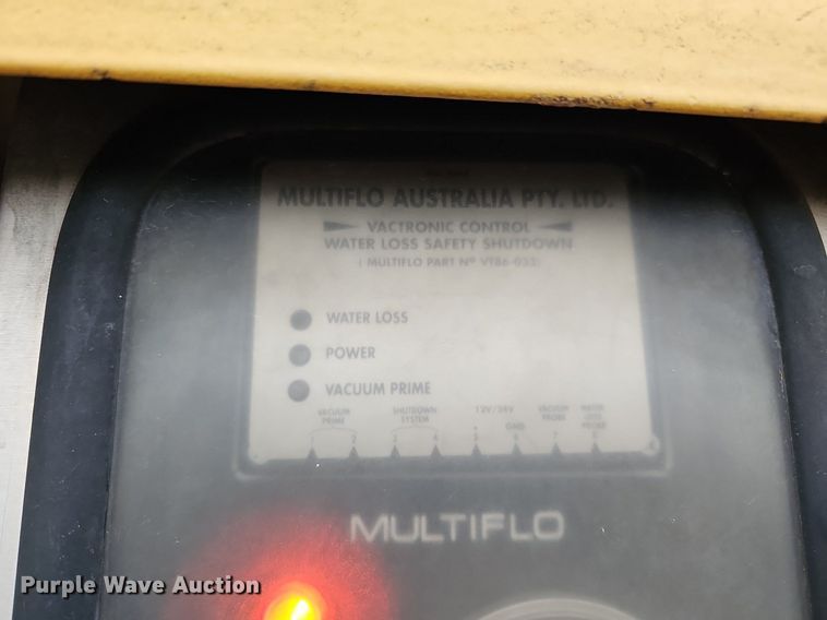 image for item DQ0270 1998 Multiflo Pumps MFV-290-USC-001-4.98  pump