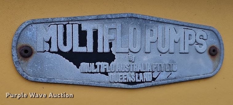 image for item DQ0270 1998 Multiflo Pumps MFV-290-USC-001-4.98  pump