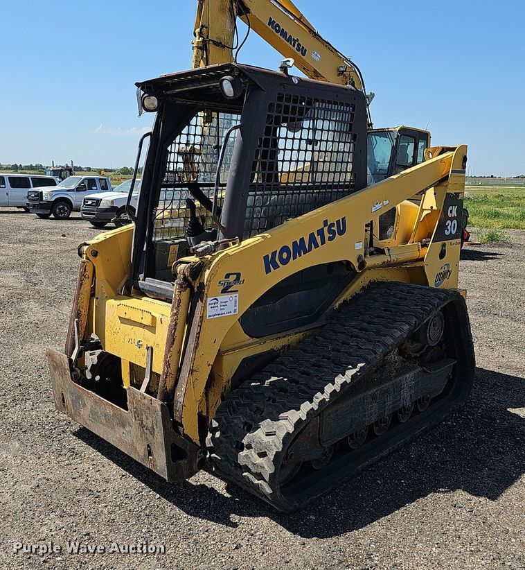 image for item DQ0272 2007 Komatsu CK30-1  tracked skid steer loader