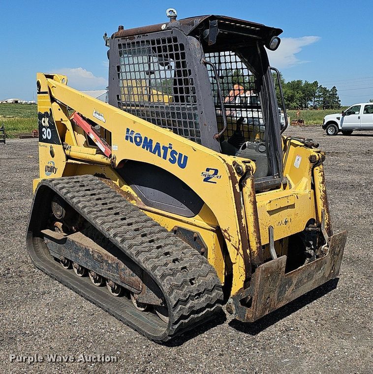 image for item DQ0272 2007 Komatsu CK30-1  tracked skid steer loader