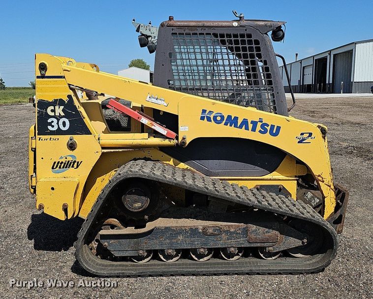 image for item DQ0272 2007 Komatsu CK30-1  tracked skid steer loader