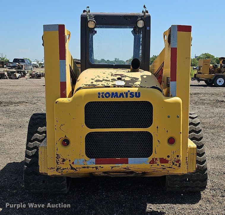 image for item DQ0272 2007 Komatsu CK30-1  tracked skid steer loader
