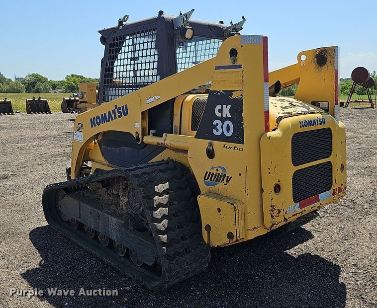 image for item DQ0272 2007 Komatsu CK30-1  tracked skid steer loader