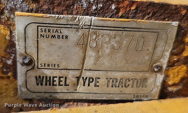 image for item DQ0289 1974 Caterpillar 623B  water wagon