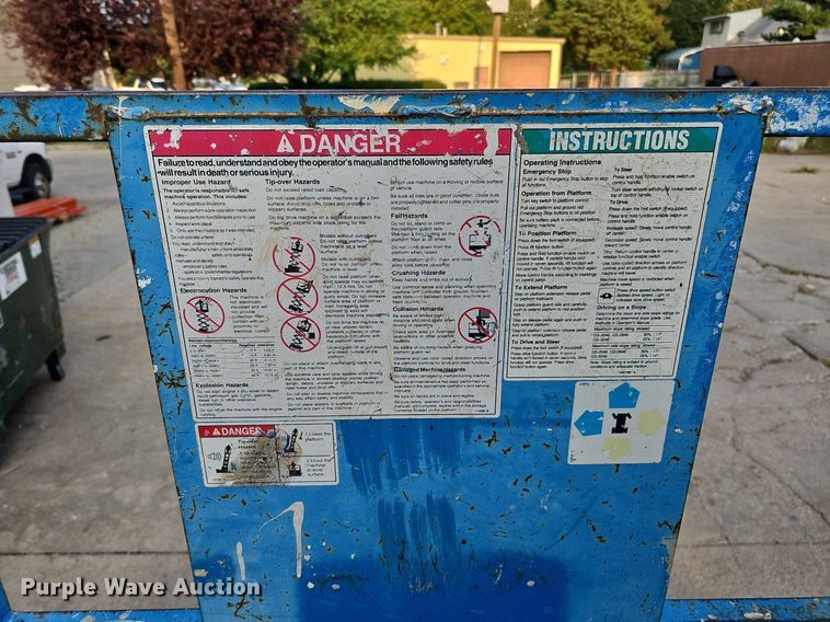 image for item DQ0306 2015 Genie GS-2646  scissor lift