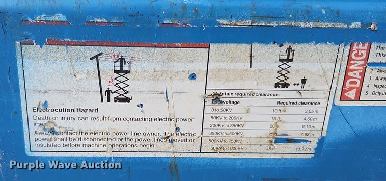 image for item DQ0306 2015 Genie GS-2646  scissor lift