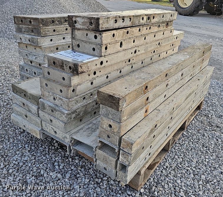 image for item DQ0316 Approximately 38 Western concrete forms