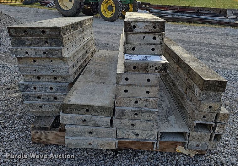 image for item DQ0316 Approximately 38 Western concrete forms