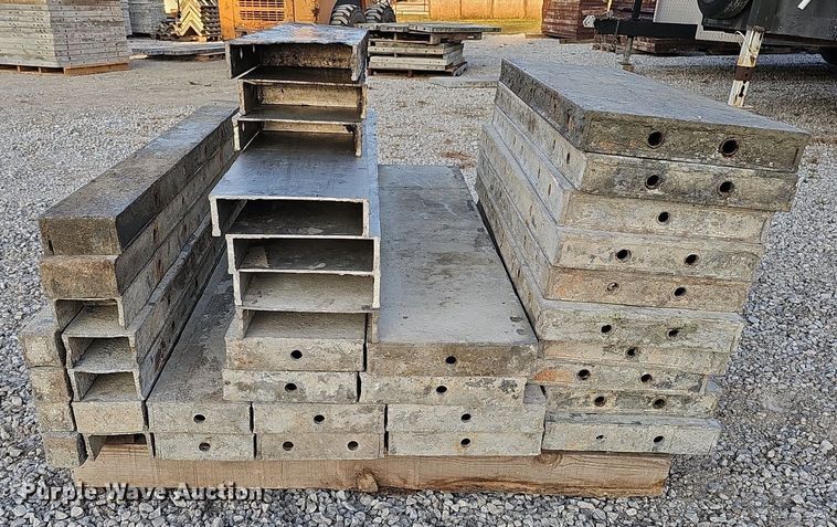 image for item DQ0316 Approximately 38 Western concrete forms