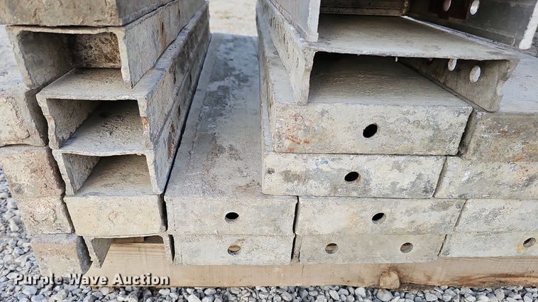 image for item DQ0316 Approximately 38 Western concrete forms