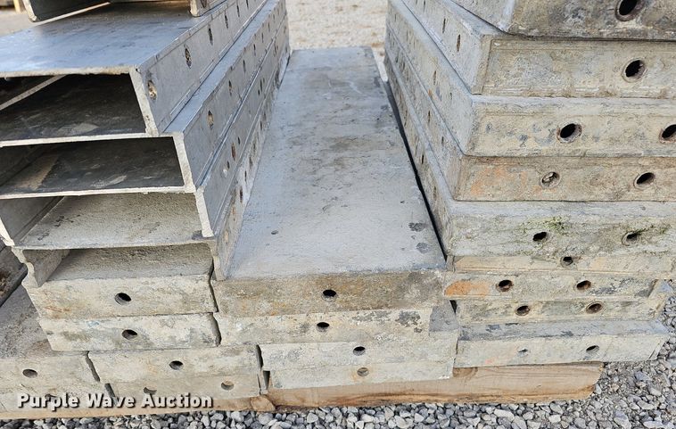 image for item DQ0316 Approximately 38 Western concrete forms