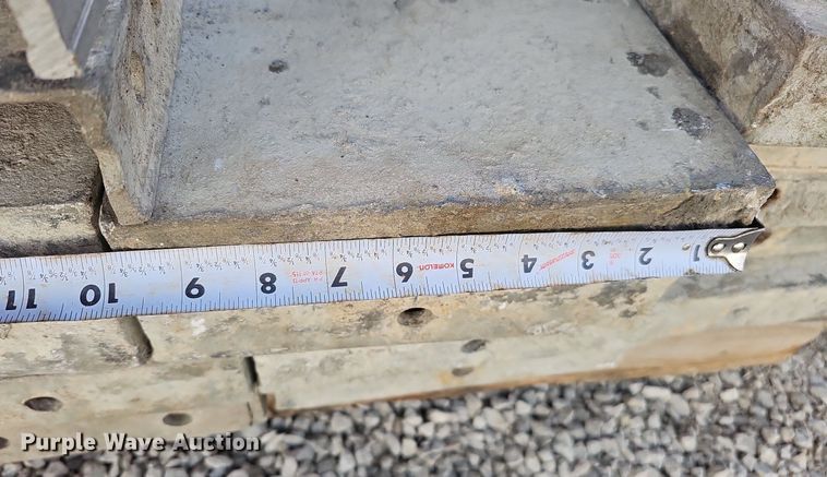 image for item DQ0316 Approximately 38 Western concrete forms